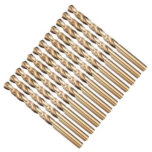 Foret acier rapide 135° à finition dorée METALLIXITY pour percer l'aluminium sans effort