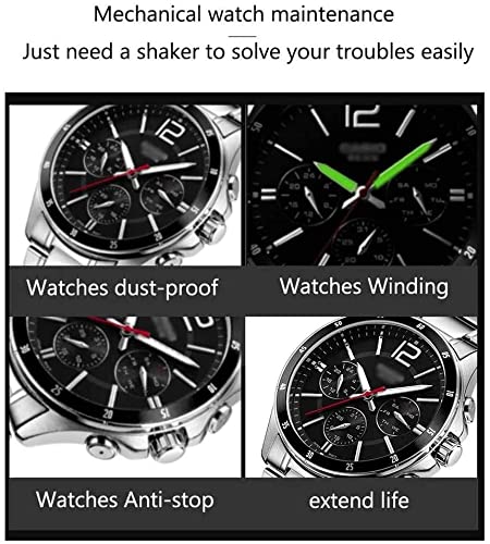 Remonteur montre automatique avec 4 modes rotation et eclairage LED - 6