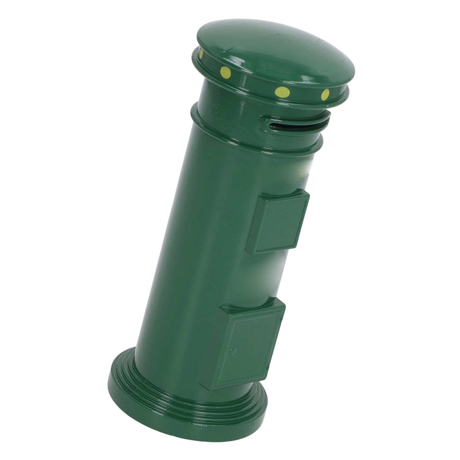 Amazon.co.jp: 郵便ポスト コイン収納ジャー ヴィンテージメタル リアルな郵便ポスト 貯金箱 ポータブル (緑) : ホーム＆キッチン