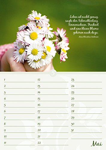 Geburtstagskalender Blütenpracht immerwährend