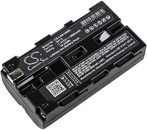 Estry 2600mAh Battery Replacement for Line 6 James Tyler Variax, JTV James Tyler Variax, Shuriken, Variax Guitars, Variax Standard, Baattery Part NO 98-034-0003 BA12