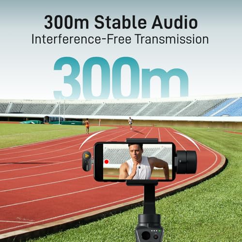 Image of MAONO Wave T5 Mini Magnetic Wireless Lavalier Microphone for Content Creators Video Recording - AI Noise Cancellation, 48kHz /24bit, 4 Voice Filters, 40H, 1000ft Range for iPhone /Android /Camera /PC