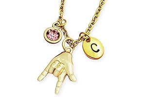 Meaningful I Love You Sign Language Necklace: Express Your Love in a Unique Way