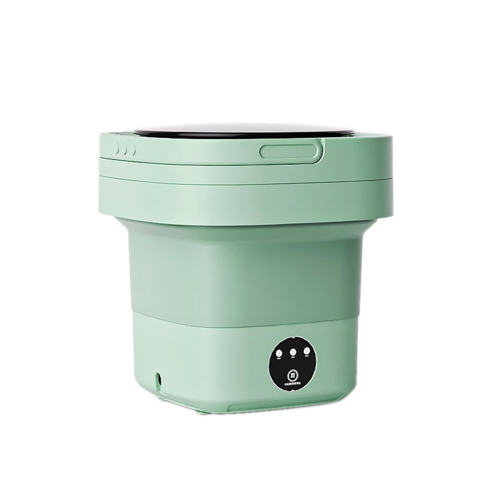 12L Portable washing machine, Mini lavadora portatil con centrifugado, Lavadora pequeña para Ropa de Bebé, Ropa Interior o ArtÃculos Pequeños, Dormitorio, Camping -EU Power(verde)