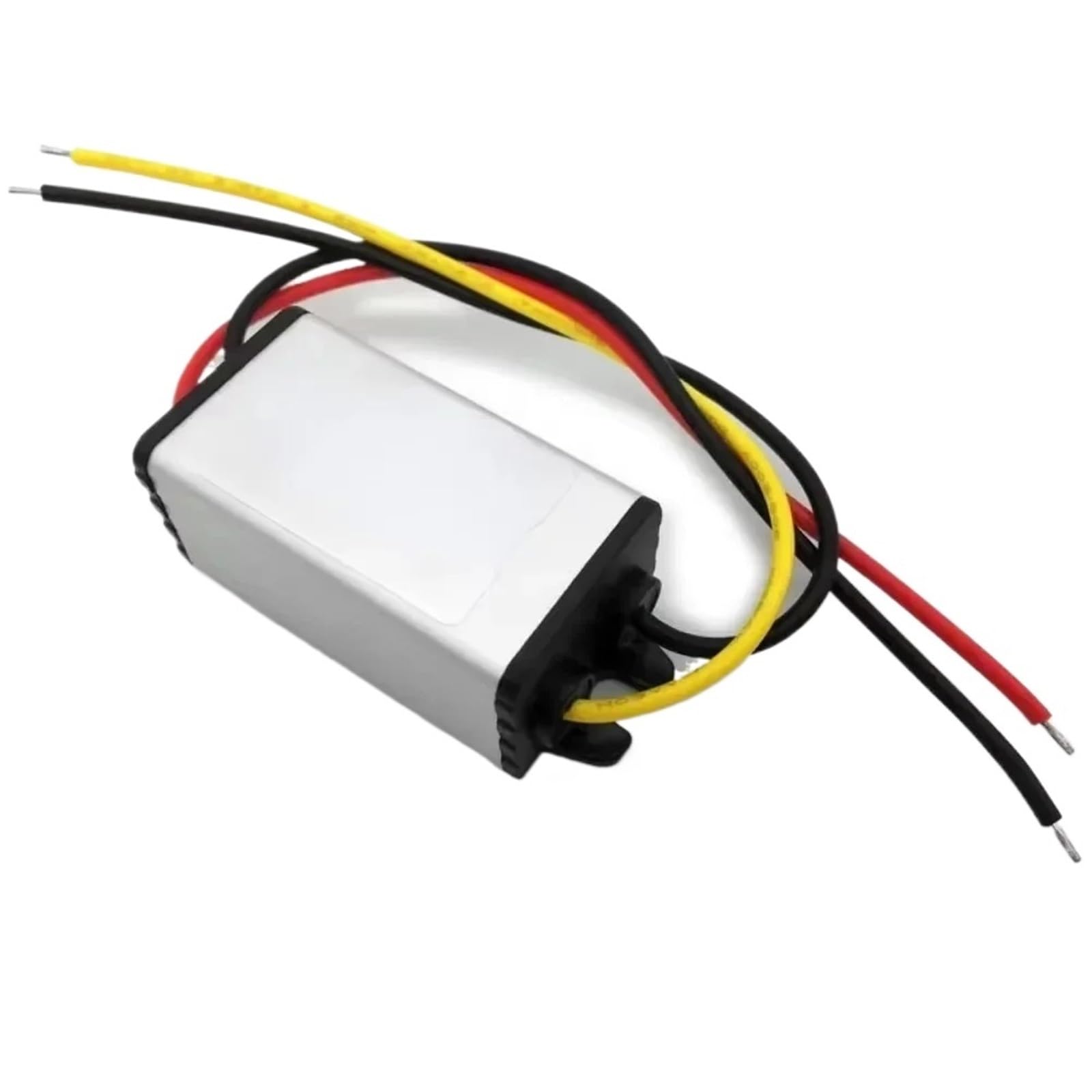 1 sztuka 24 V 12 V na 5 V 1A-40 A DC DC przetwornica napięcia Step Down 5 V reduktor napięcia zasilacz LED do samochodów, autobusów, łodzi (aluminium 1A)