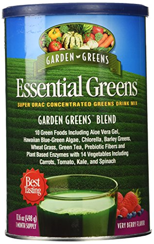 Essential Greens Drink Mix by Garden Greens - 17.5oz. Powder(Flavors=Very Berry:) Essential Greens Drink Mix by Garden Greens - 17.5oz. Powder(Flavors=Very Berry:)