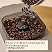 Krups Coffee Crush Extra Kaffeevollautomat, Edelstahlmühle für frisch gemahlenen Kaffee, nur 15 cm breit, smartes Bedienfeld, auch für vorgemahlenen Kaffee, einfache Reinigung, Beige, SA402AE0