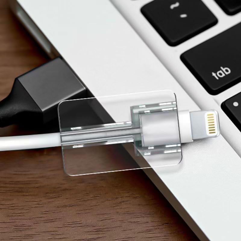 Generic Transparent Type-C Cable Protector, 5 Pieces - Image 3
