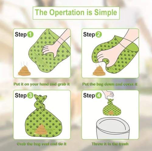 Image of Dog Poop Bags For Waste Cleanup,120 Count Strong Leak-Proof and Extra Thick Bags for Cats Dogs Unscented.
