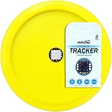 HelloDisc Disc Golf Tracker - 2 Pack - Ultralight Disc Locator - Find Lost Discs - Essential Disc Golf Accessories [White]