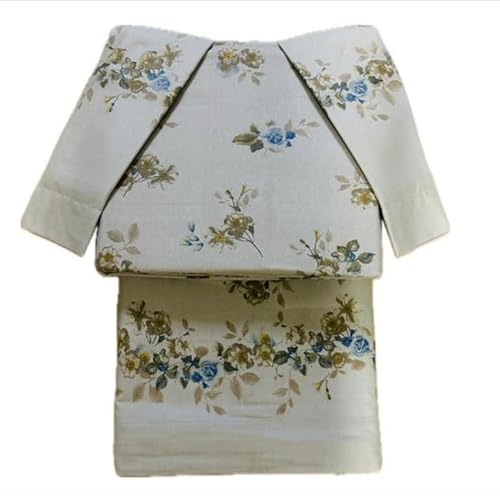 Caleffi Completo Lenzuola matrimoniali in Flanella di Puro Cotone Art. Fiordaliso - Celeste, 2 Piazze