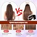 Imagen de Mini peine alisador cepillo Alisador Inalámbrico 2 en 1 Peine Alisador Recargable con 3 Niveles de Temperatura Diseño Antiquemaduras para Cabello Liso o Rizado Ideal para Viajes y Uso Diario