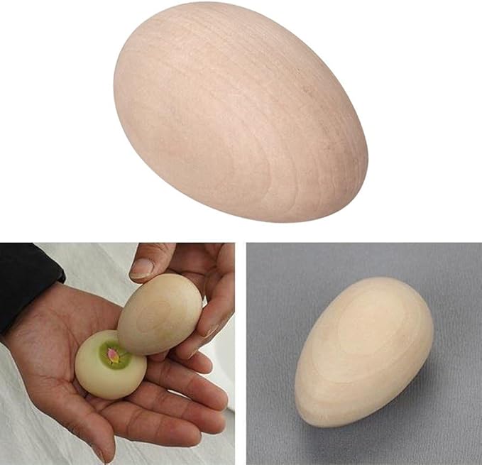 Molde Especial Japonés para Wagashi en Forma de Huevo de Madera miniatura 6