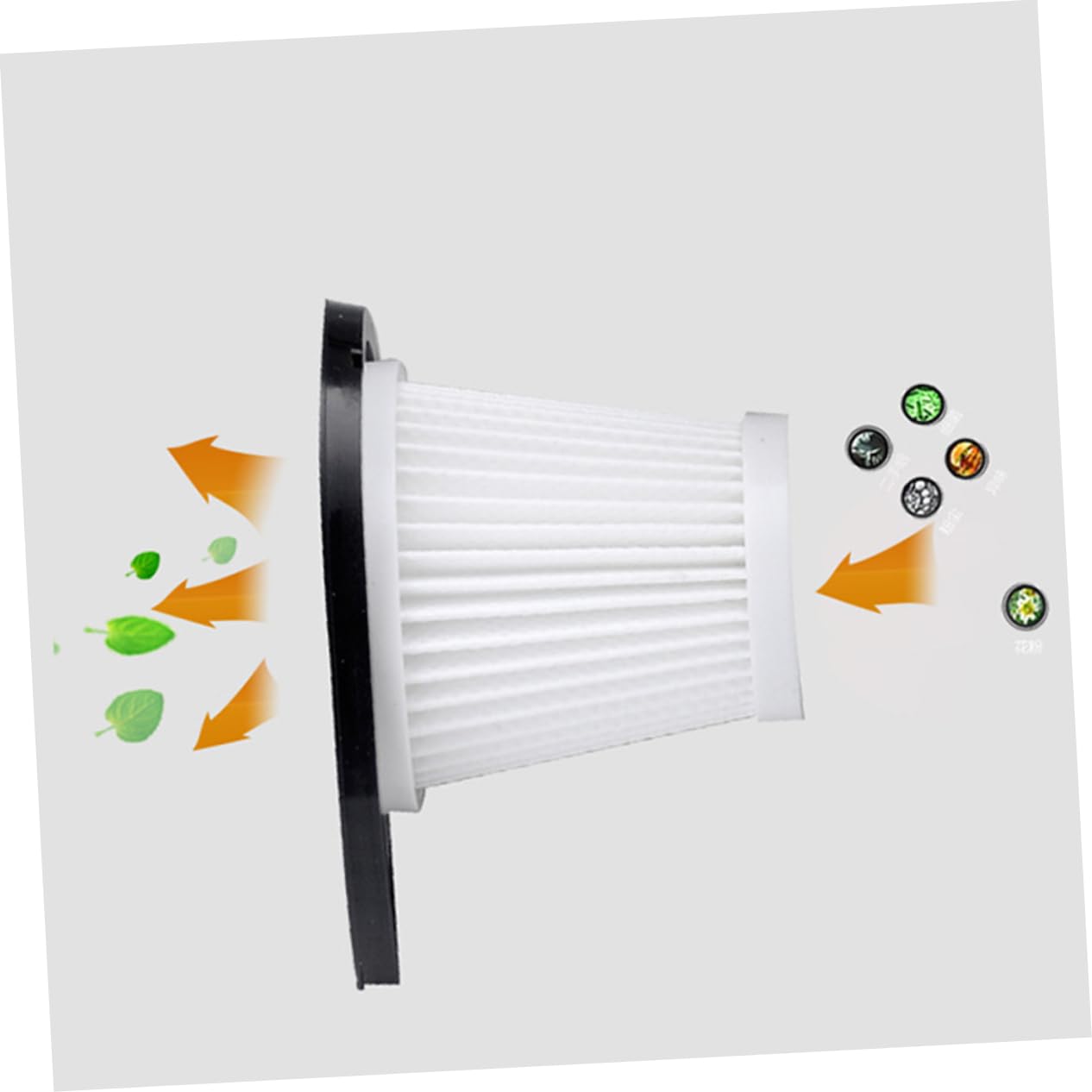 Alipis Aspirapolvere per Auto 120W senza Fili, Elevata 12V, Filtrazione Multistrato, per Pulizia Auto e Casa, Nero