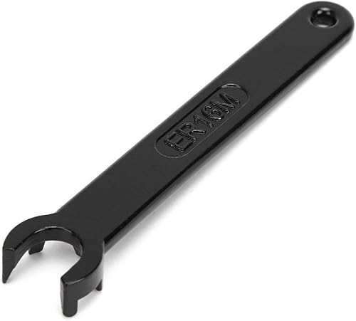 Miniatura 8 de ER - Llave tipo M, llave de tuerca de sujeción tipo M de acero de alto carbono, llave de boquilla CNC para extensión de árbol, varilla de extensión