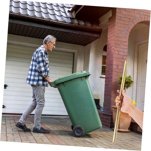 Eje de acero resistente que mejora la eficiencia en ruedas de basura Angoily 4
