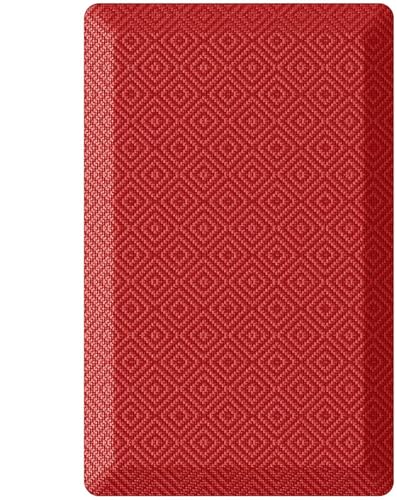 Image of Ophanie Kitchen Mats for Floor,3 /4 inch Thick,20x32 Anti Fatigue Cushioned Mat with 99+ Pairs of Anti-Slip Bottom Ridges,Kitchen Rugs,Waterproof,Comfort Ergonomic Standing Mat for Office,Home,Sink