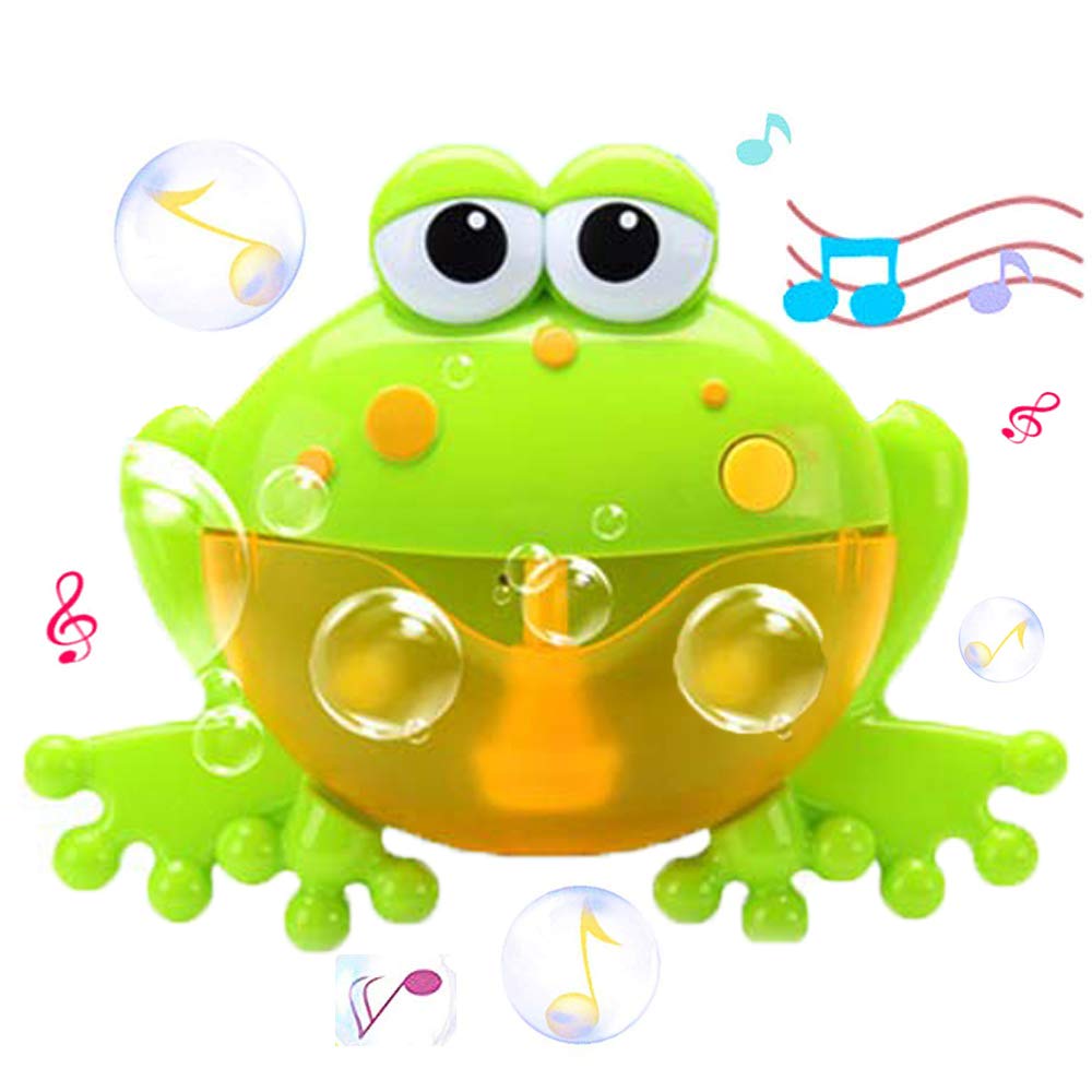 bath time bubble frog