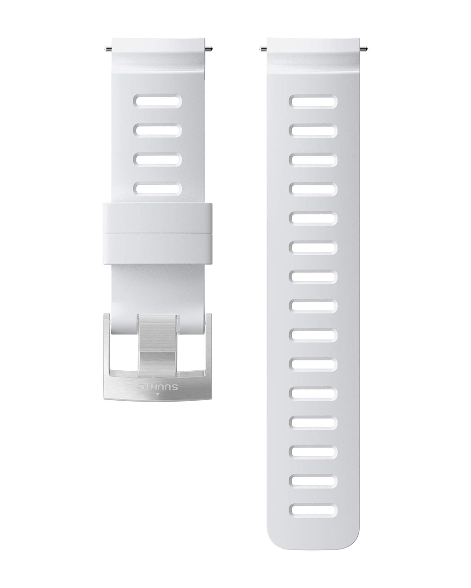 SUUNTO Dive D5 Cinturino in Silicone di Ricambio, 24 mm, M, Bianco