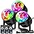 [3-Pack] Disco Ball DJ Party Lights Sound Activated with Remote Control Strobe Lamp 7 Modes Stage Light for Home Room Dance Parties Karaoke Halloween Christmas Birthday Decorations