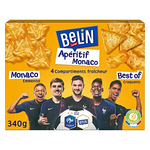 BELIN CRACKERS - Crackers Assortiment Monaco 340G - Lot De 3