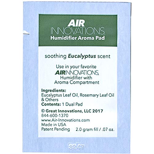 Air Innovations Ap01-Eucalyptus Soothing Eucalyptus Essential Oil Humidifier Aromatherapy Refill Pads, White, 12, 1 Count (Pack Of 12) #TOP2