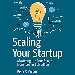 Scaling Your Startup Audiolibro Por Peter S. Cohan arte de portada