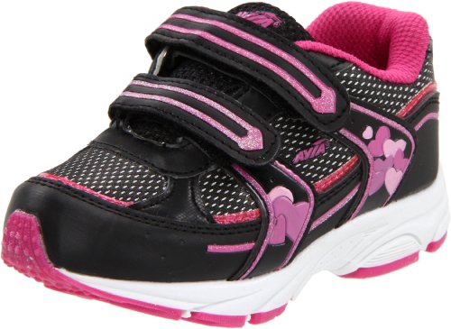Avia Heart Sneaker (Toddler),Black,8 M Us Toddler #TOP9