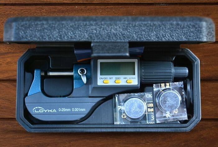 Loyka 5202-25 Dijital Hassas Mikrometre 0-25 mm