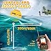 LUCKY Portable Sonar Fish Finder Boat Depth Fishing Fish Finders Waterproof Handheld Wireless Fishing Finder Kayak Transducer Depth Finders for Ice Fishing Sea