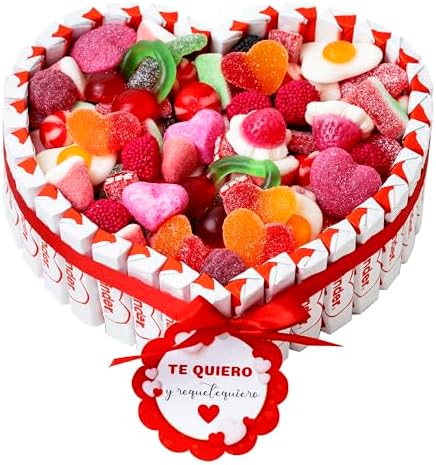Onza Regalo dia de la madre original - Cesta de Chocolates Kinder...