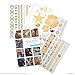 Flash Tattoos Goldfish Kiss H20 Authentic Metallic Temporary Tattoos Pack