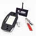 EXSEK Solid Black Edition GBA Housing Shell Replacement Pack Compatible with Gameboy Advance (Solid Black)
