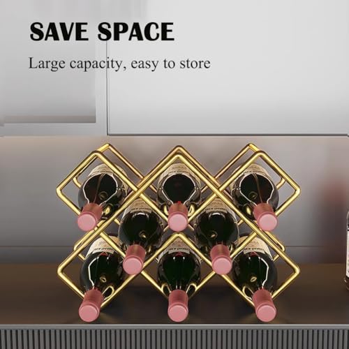 Soporte para botellas de vino estilo industrial PP-Eic miniatura 2