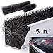 Gutter Guard 5 Inch - 60 Ft by GutterBrush | DIY Leaf Filter for Standard 5-Inch Gutters, No Tools Needed | 4.25