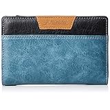 [キャプテンスタッグ]財布、深札入れ バイカラー 財布 深札入れ ブルー