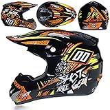 [Motorradhelm innen]: Stoßdämpfende, lasergeschnittene, atmungsaktive Polsterung und herausnehmbares, waschbares Innenfutter für maximalen Komfort. Mit einstellbaren Belüftungspunkten für eine coole und bequeme Fahrt