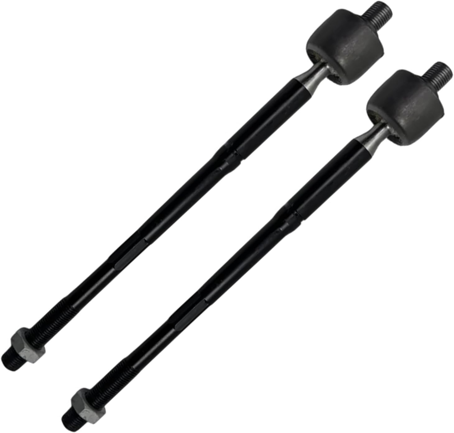Detroit Axle - 4pc Front Tie Rods Kit for 2017 2018 2019 2020 2021 Jeep Compass, Inner and Outer Tie Rod End Links Replacement