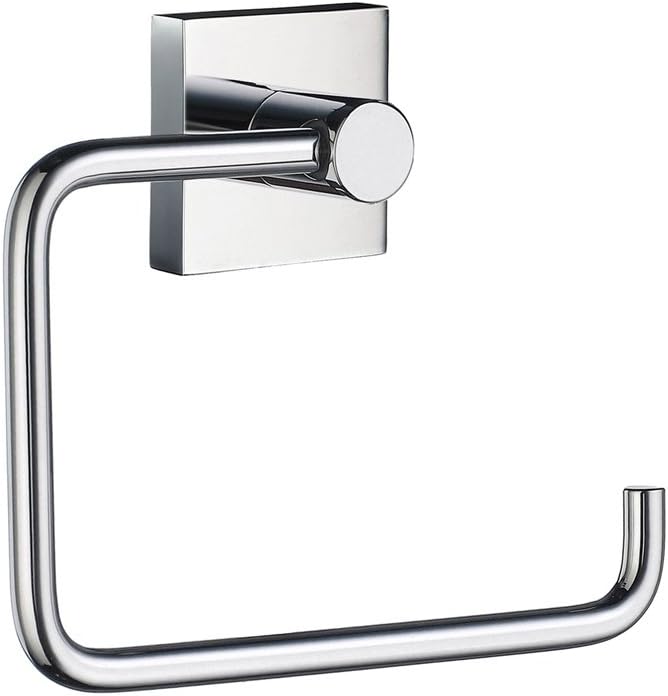 Smedbo SME_RK341 Toilet Roll Euro Holder Without Lid, Polished Chrome