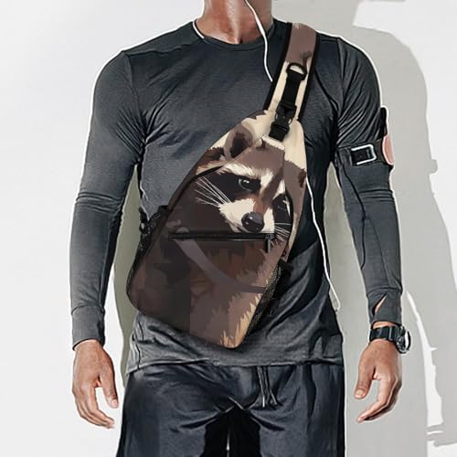 Bolso tipo bandolera pequeño para senderismo casual unisex miniatura 7