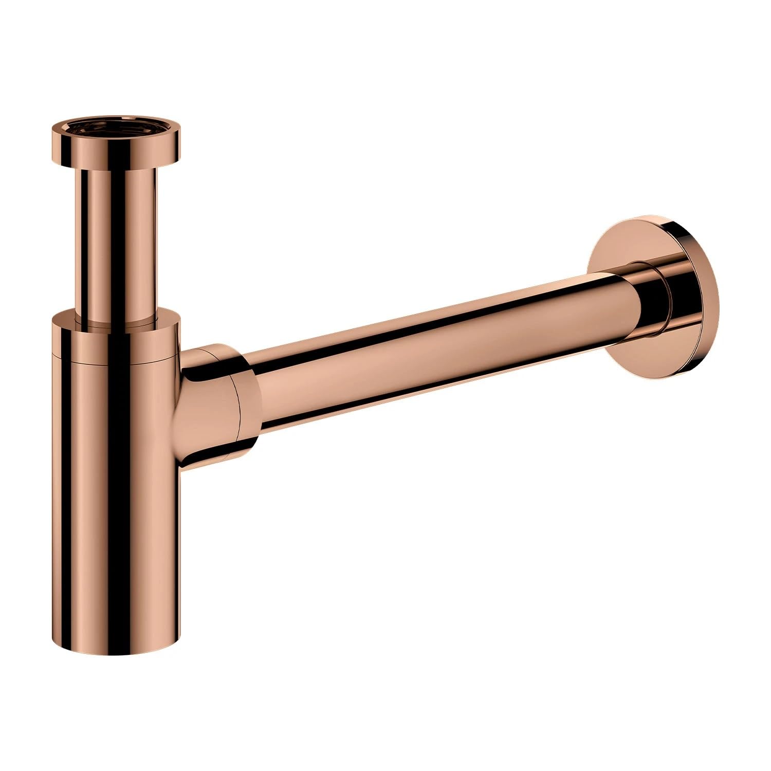 Omnires A186CP, Sifón de lavabo decorativo SYFON, Copper
