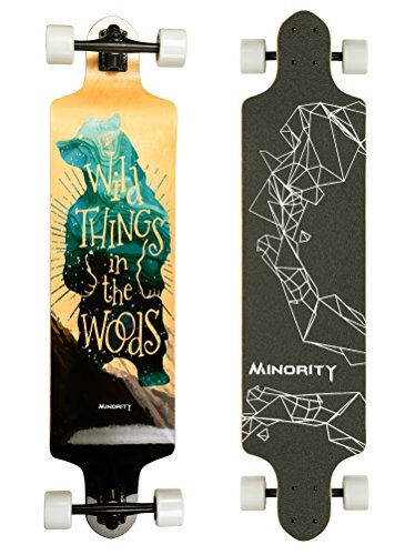 MINORITY Downhill Maple Longboard 40-inch Drop Deck (Brownbear)