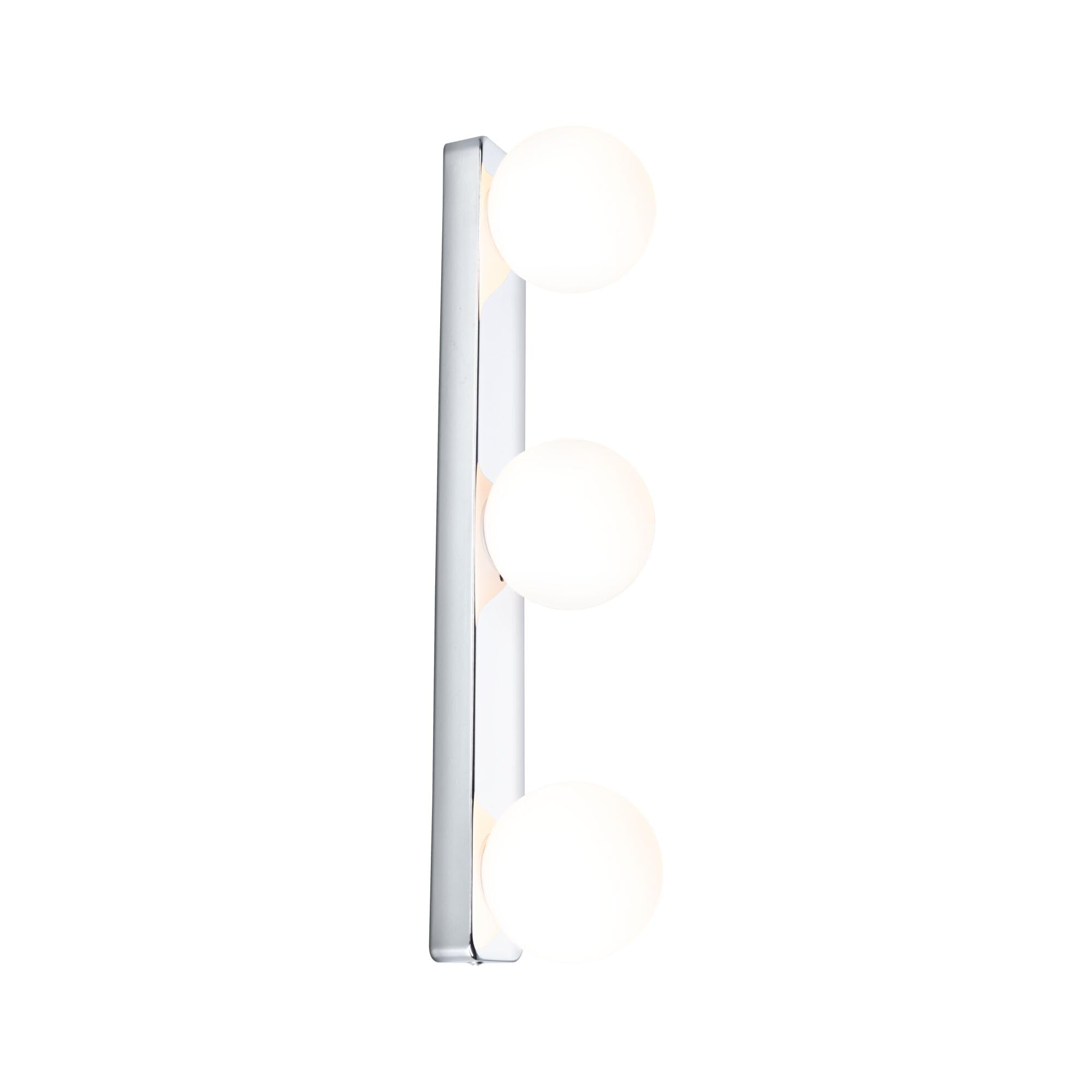 Paulmann 71063 Wall luminaire Selection Bathroom Gove IP44 G9 230V max. 3x20W dimmable Chrome, Satin Bathroom luminaire