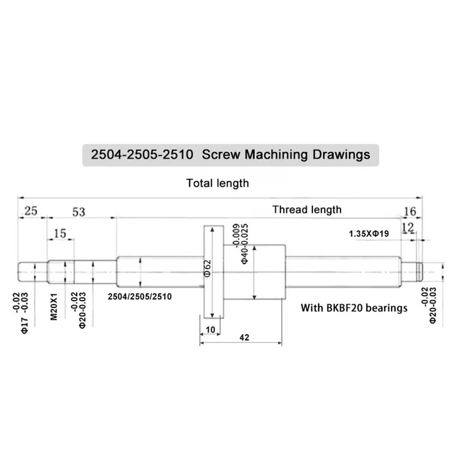 Metal Ball Screw nut end Processing 4pcs HGH25CA Slider Blocks+HGR25 Linear Guide Kit with SFU2505 Ball Screw Kit L300-1000mm+HM20-86(500mm)