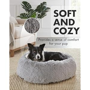 Calming-Donut-Bed-for-Dogs-and-Cats-Ultra-Soft-Circle-Bed-Cozy-Waterproof-Zipper-Cover-30-in-Bed-Medium-Dog-Bed-Light-Gray - Cucciolini Doodles   Calming-Donut-Bed-for-Dogs-and-Cats-Ultra-Soft-Circle-Bed-Cozy-Waterproof-Zipper-Cover-30-in-Bed-Medium-Dog-Bed-Light-Gray