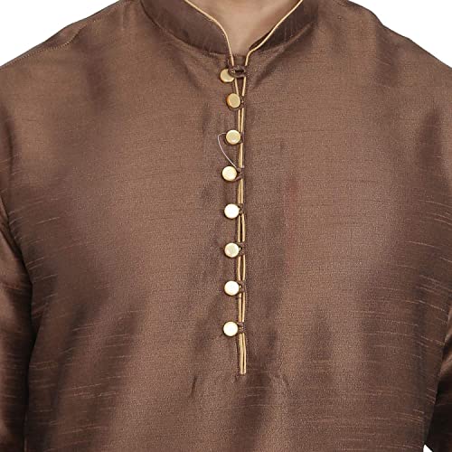 Image of Royal Kurta Men's Cotton Silk Kurta Pyjama Set