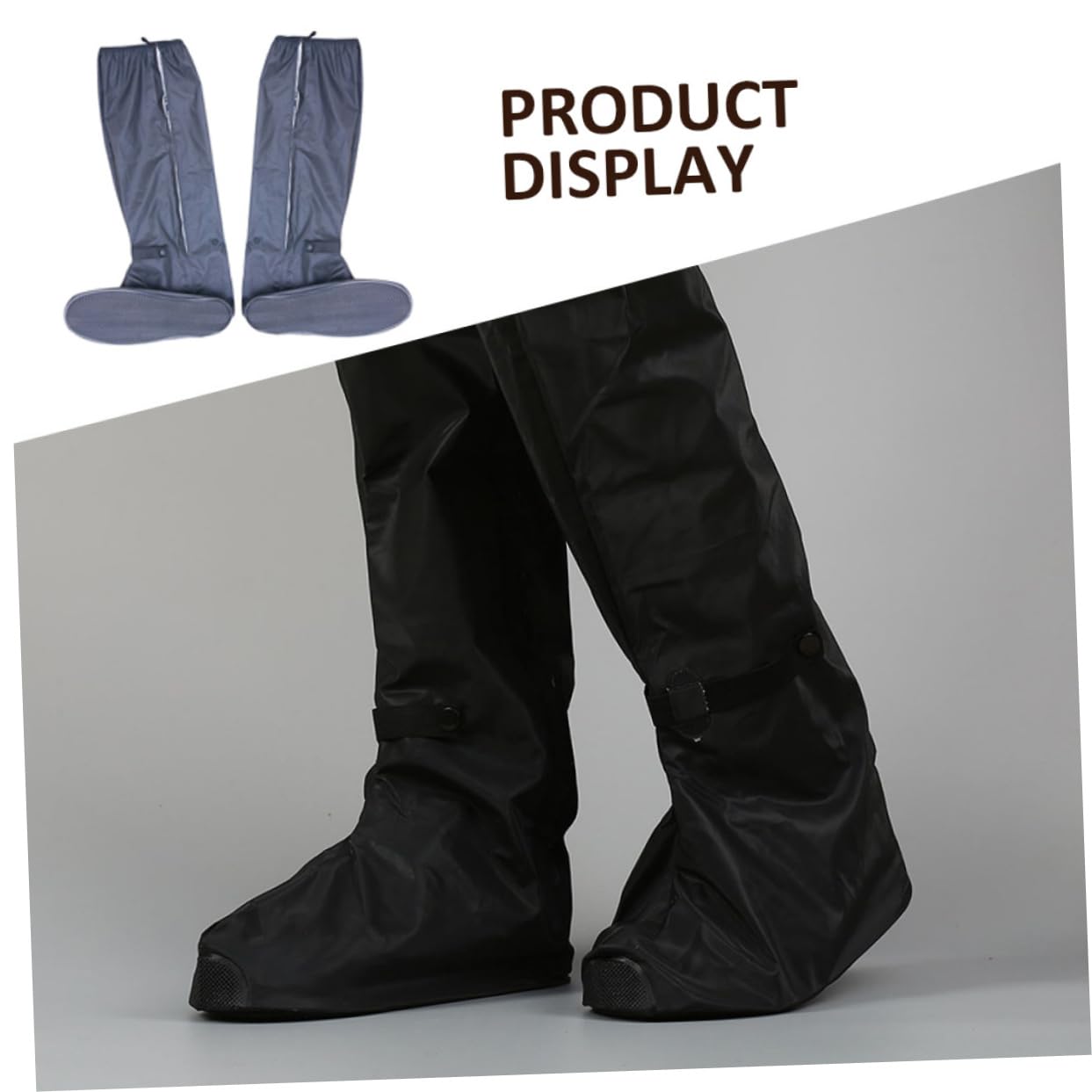 Botas de Lluvia Impermeables Protector de Calzado Funda de Calzado Resistente al Desgaste para Uso Diario Lluvia