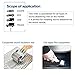 A ABIGAIL Car Sound Deadener 5PCS Insulation Tool with Wood Handle for Auto Noise Roller Sound Insulation Application