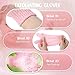 Didaey 104 Pcs Exfoliating Glove Bulk Shower Gloves with Hanging Loop Exfoliating Body Scrubber Dead Skin Remover for Body Bath Beauty Spa Massage Scrubs Men Women Bathing(Multicolor)