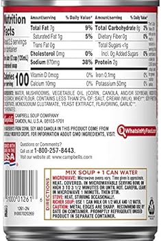 Amazon.com: Campbell's Cream of Mushroom Soup - Condensed ...